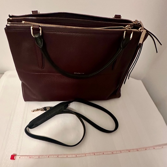 Coach Brough Bag Oxblood | NWT - Picture 14 of 16